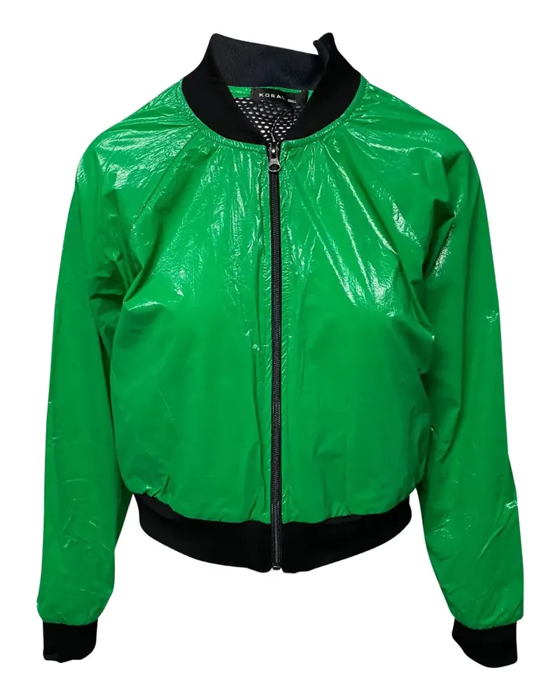 Koral Los Angeles Jacke mit Mesh-Einsatz - Grün Grün