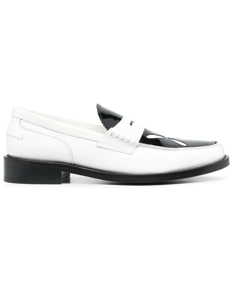 STEFAN COOKE Loafer mit Cut-Outs - Schwarz Schwarz