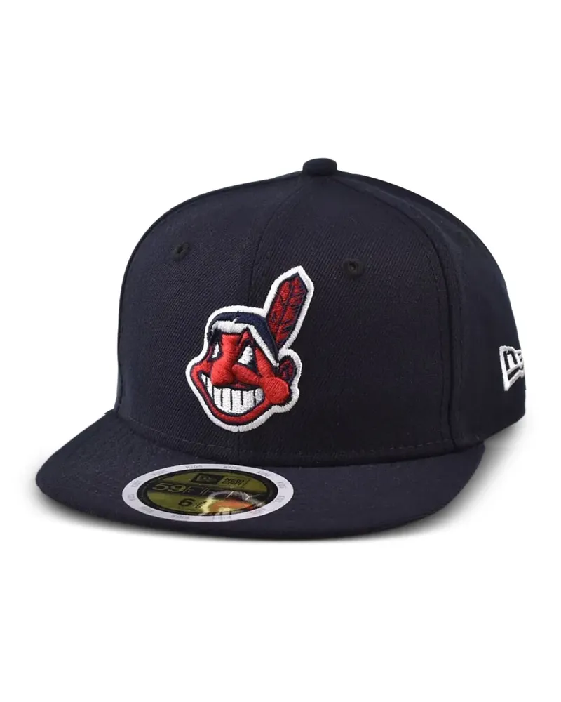 New Era 59Fifty Cleveland Indians Chief Wahoo cap - Blau Blau