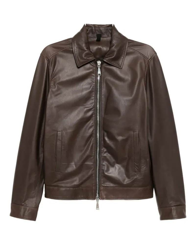 Tagliatore zip-up jacket - Braun Braun