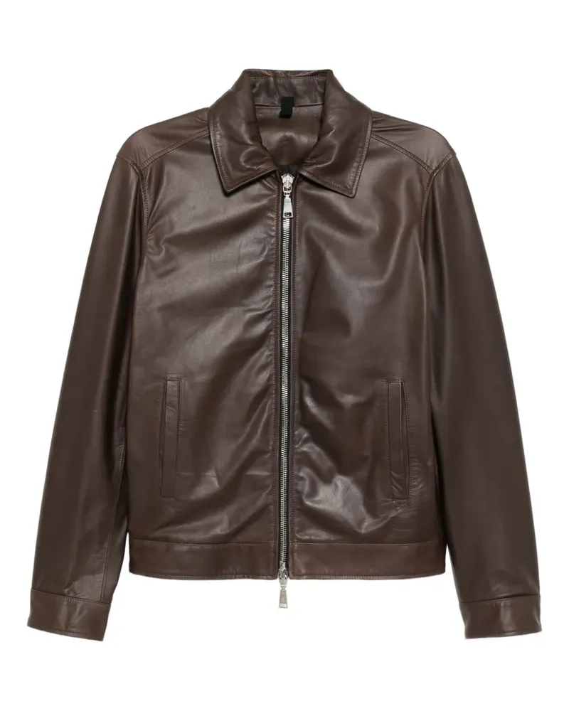 Tagliatore Jacke mit Reißverschluss - Braun Braun