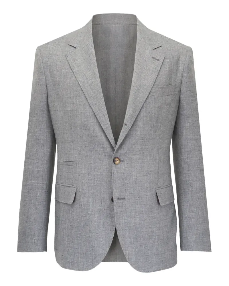 Brunello Cucinelli notched separate jacket - Grau Grau