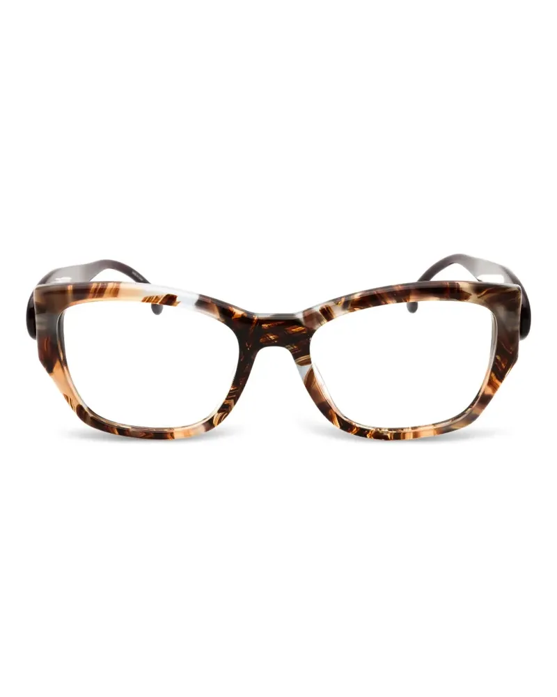 Etro Cat-Eye-Brille - Braun Braun