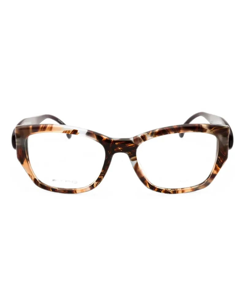 Etro Cat-Eye-Brille - Braun Braun