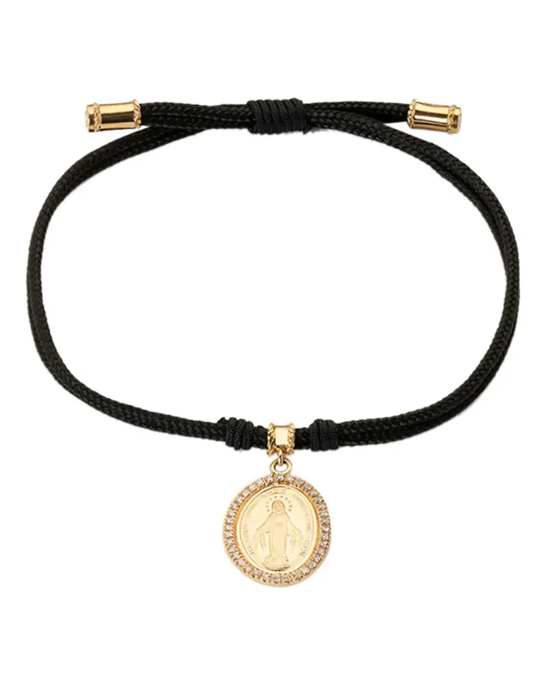 Dolce & Gabbana 18kt Devotion Goldarmband mit Diamanten Gold