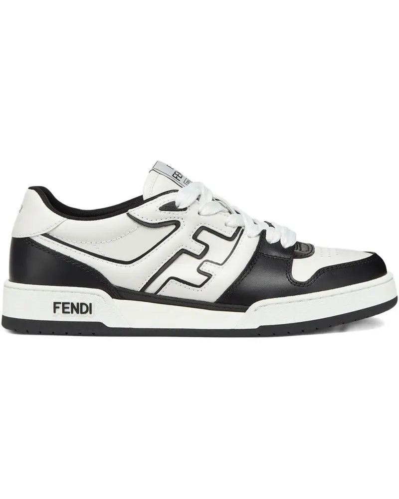 Fendi Sneakers mit Einsätzen - Weiß Weiß