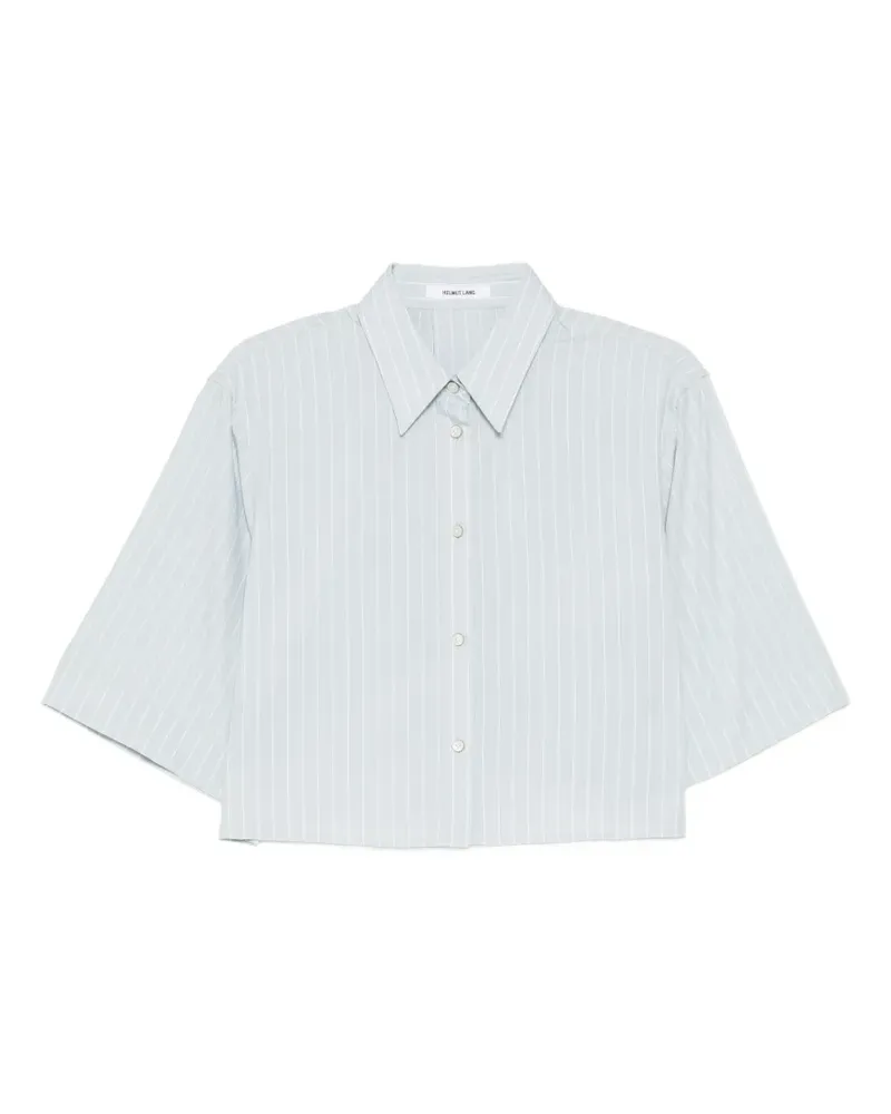 Helmut Lang Gestreiftes Hemd - Blau Blau