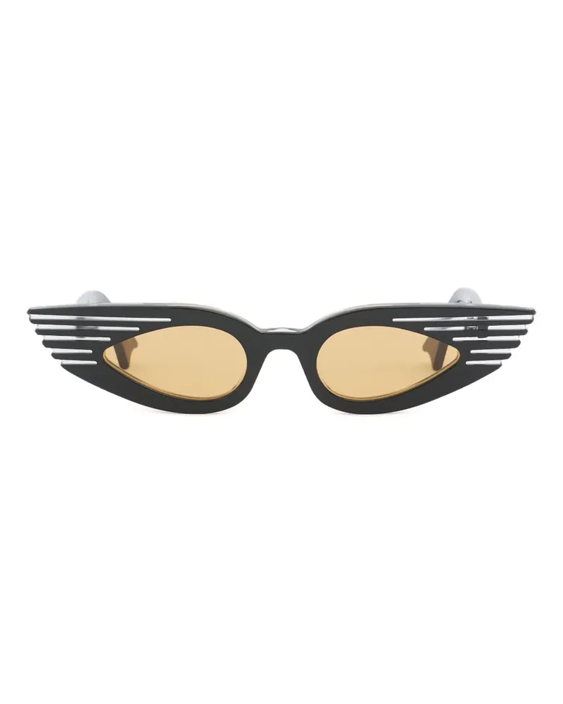 Marni Sonnenbrille mit Cat-Eye-Gestell - Schwarz Schwarz