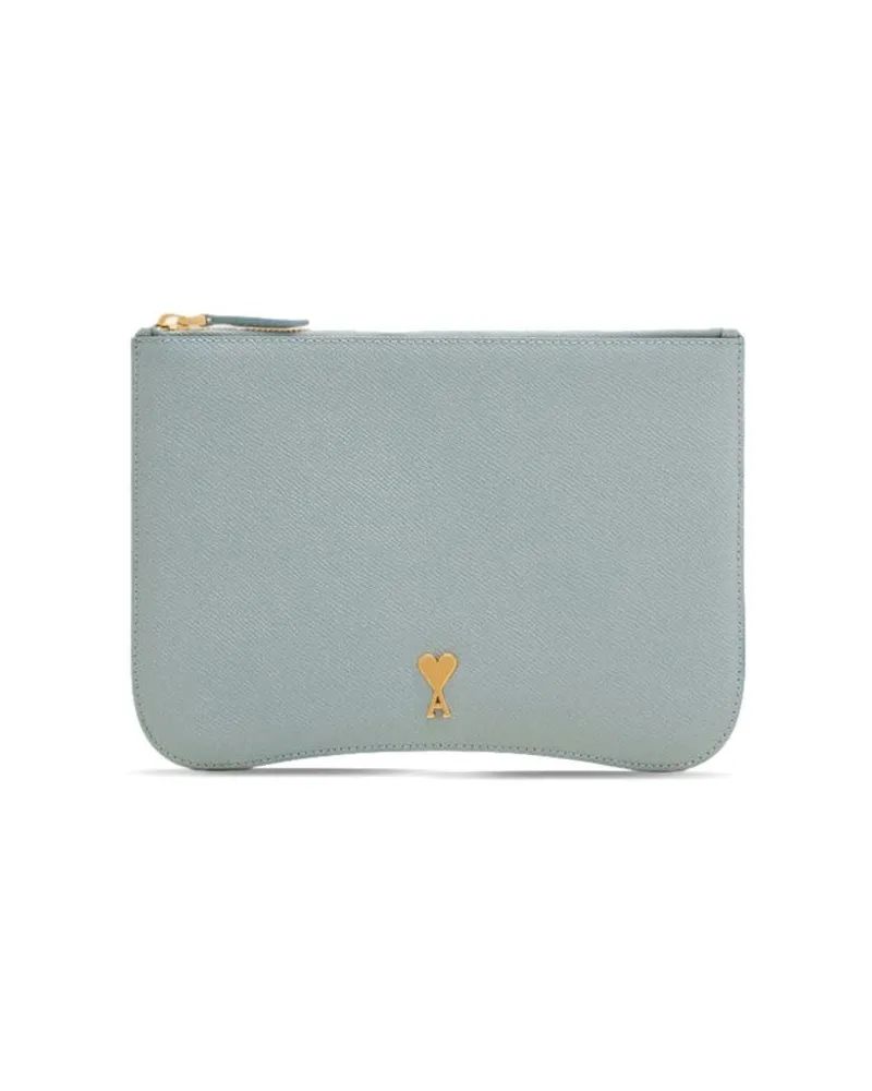 AMI Paris Paris Paris Clutch Blau