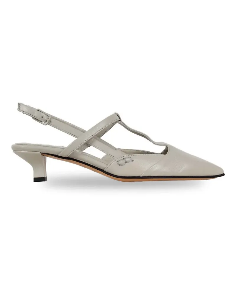 POMME D'OR T-bar slingback pumps - Grau Grau
