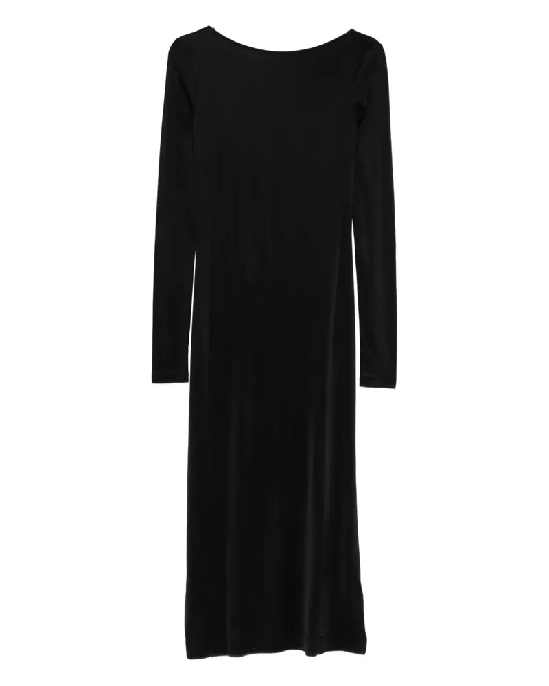 Filippa K Jerseykleid mit rundem Rückenausschnitt - Schwarz Schwarz