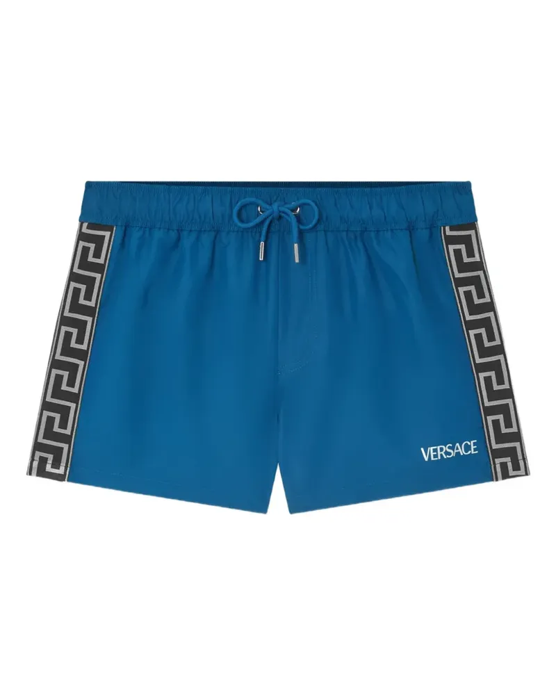 Versace Badeshorts mit Kordelzug - Blau Blau