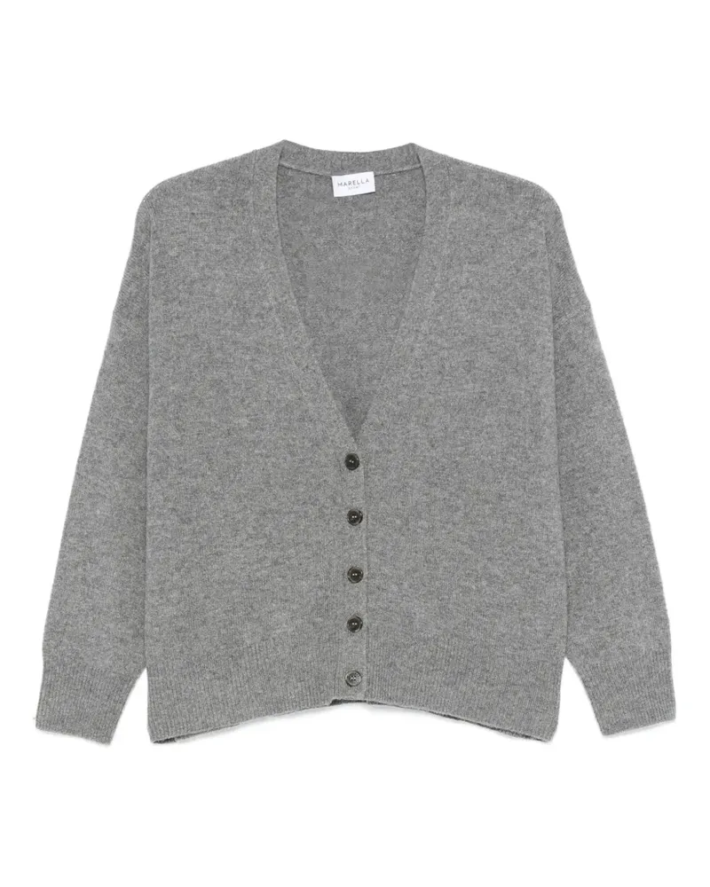 MARELLA wool blend cardigan - Grau Grau