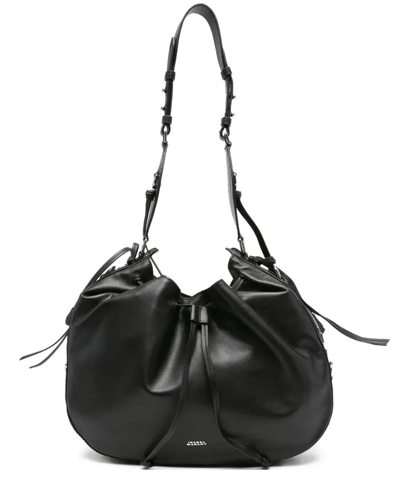 Isabel Marant Beuteltasche aus Leder - Schwarz Schwarz