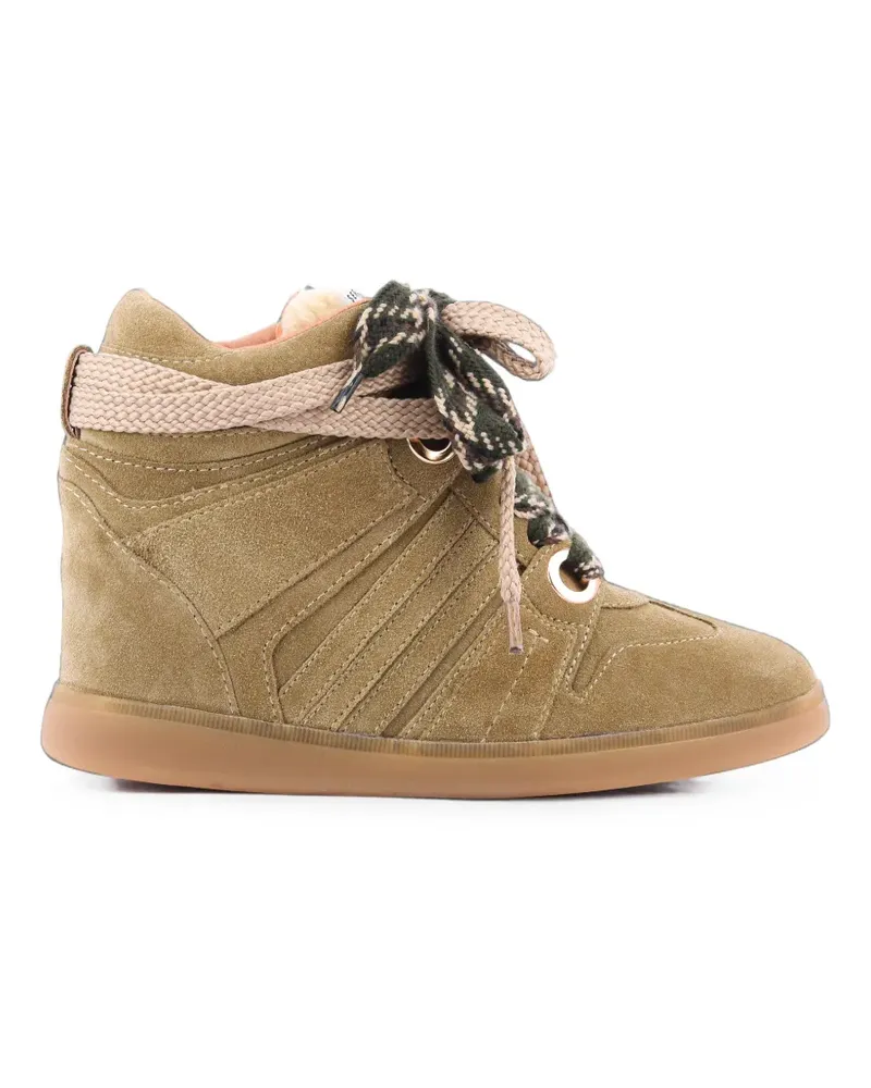 Serafini Sneakers aus Wildleder - Nude Nude