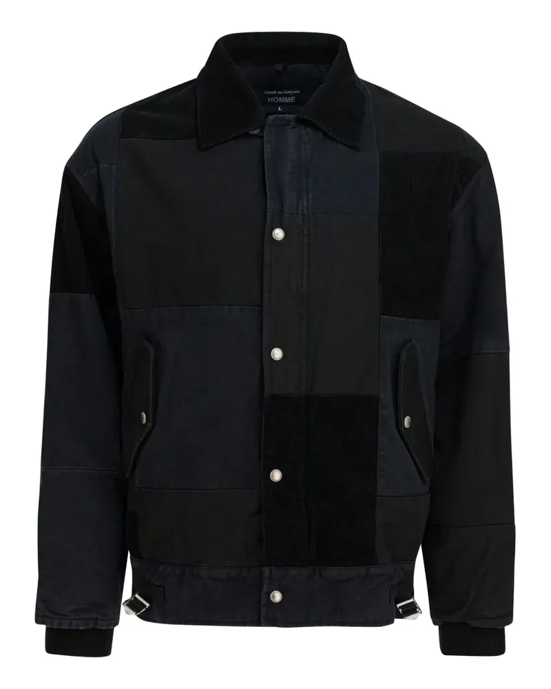Comme des Garçons corduroy-panels jacket - Schwarz Schwarz