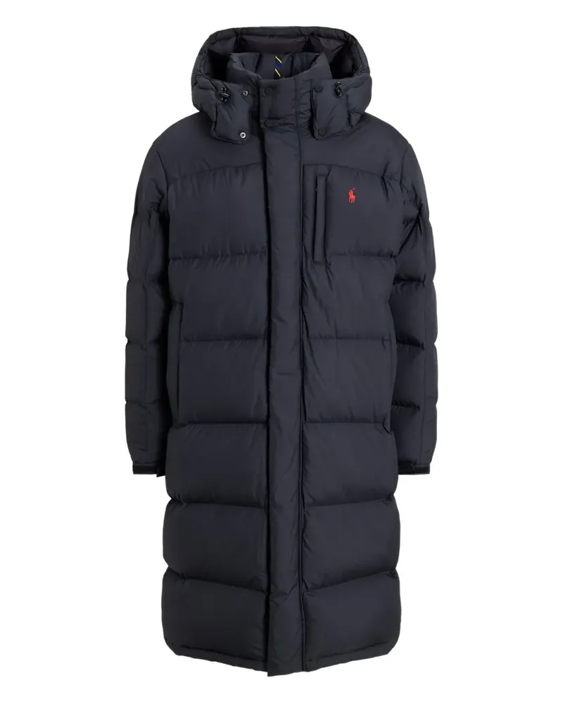 Ralph Lauren Isolierte Bomberjacke mit Kapuze - Schwarz Schwarz