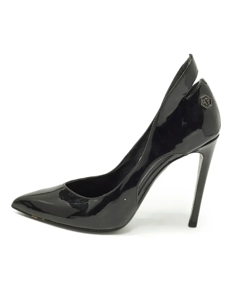 Philipp Plein Pumps mit spitzer Kappe - Schwarz Schwarz