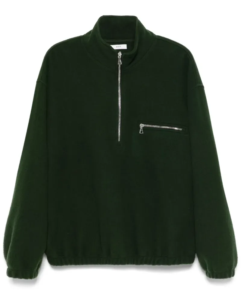 Rier Sweatshirt aus Fleece - Grün Grün