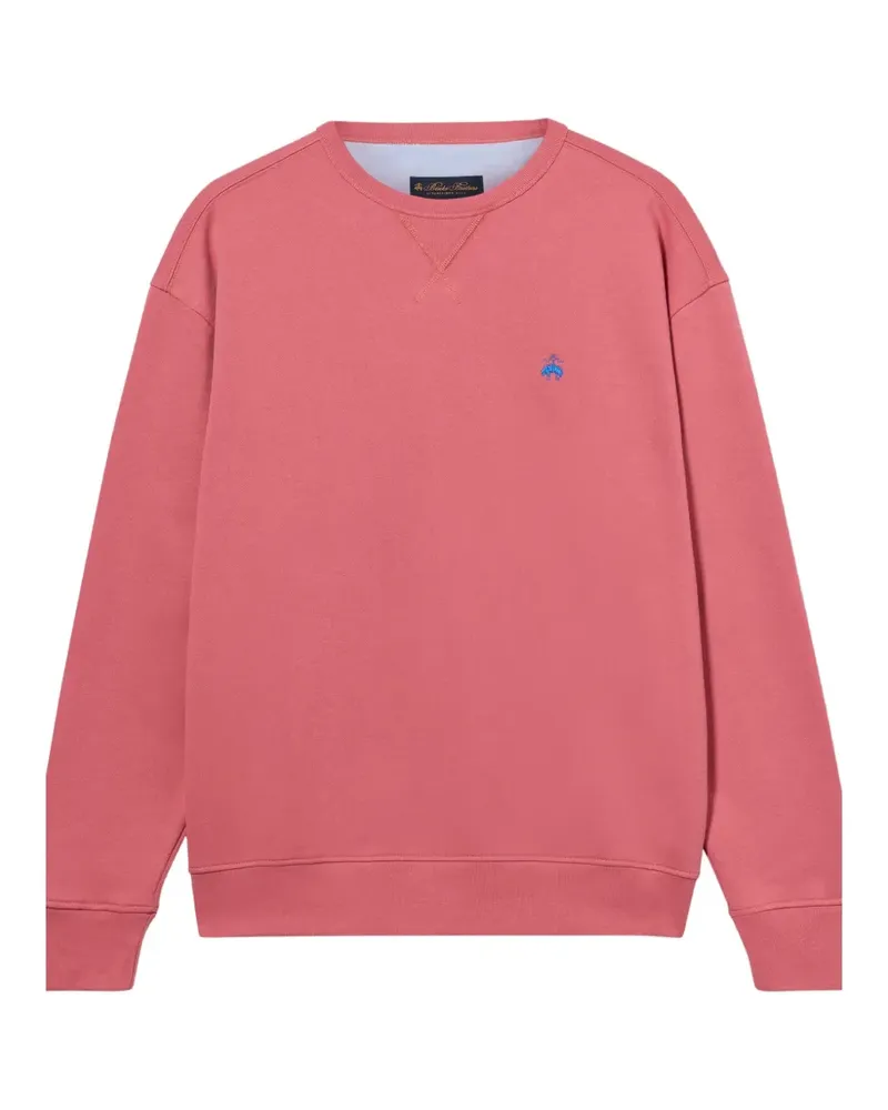 Brooks Brothers Sweatshirt mit Logo-Stickerei - Rosa Rosa