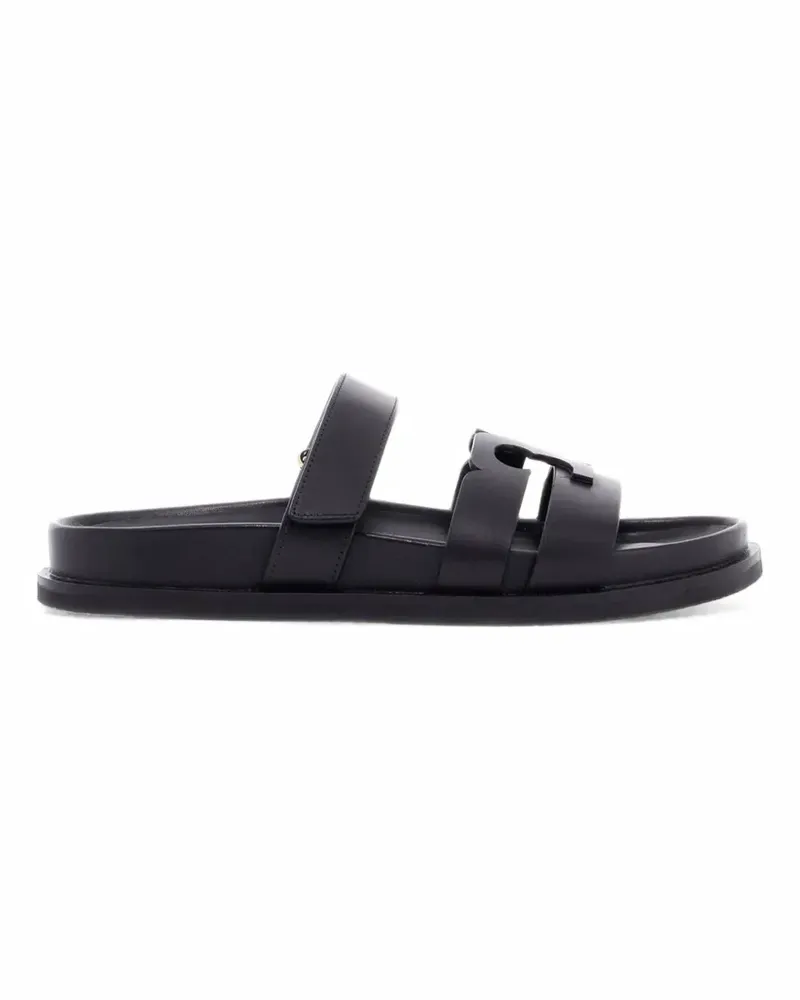 Tory Burch Ines touch-strap leather sandals - Schwarz Schwarz