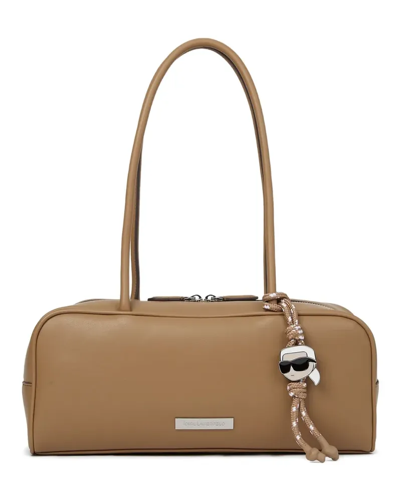 Karl Lagerfeld Ikon Schultertasche - Nude Nude