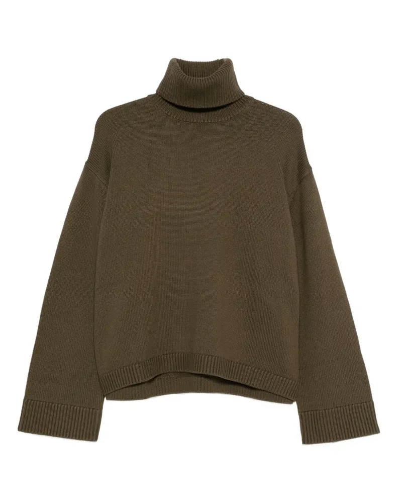 FRANKIE Shop Pullover mit Rollkragen - Grün Grün