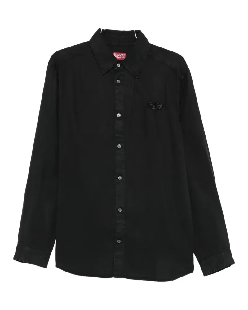 Diesel buttoned shirt - Schwarz Schwarz