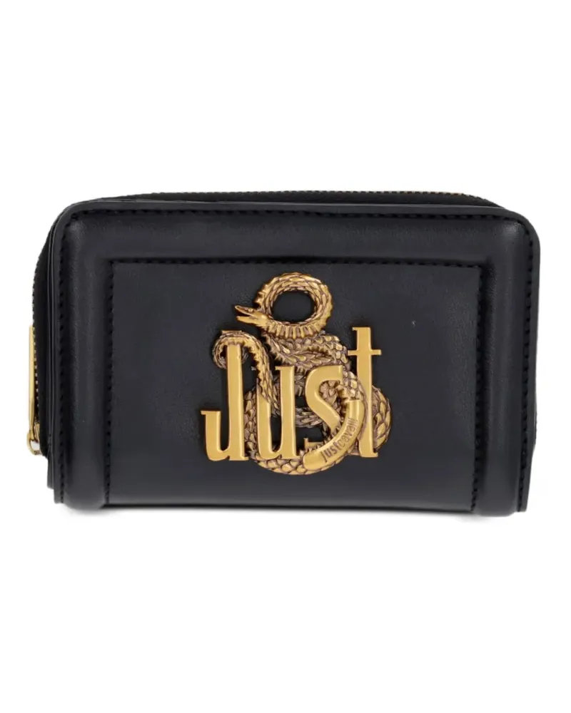 Just Cavalli Just Snake Portemonnaie - Schwarz Schwarz