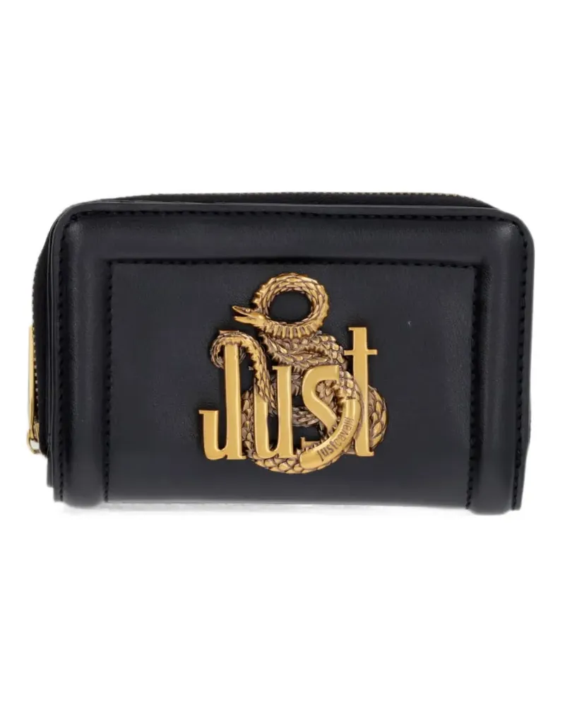 Just Cavalli Just Snake wallet - Schwarz Schwarz