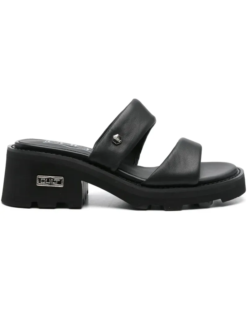 Cult Sandalen mit Plateau - Schwarz Schwarz