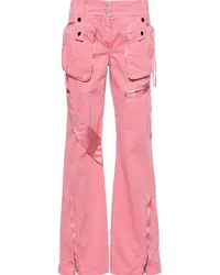 Blumarine Tief sitzende Cargohose Rosa