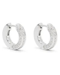 Tom Wood Nova small hoop earrings Silber