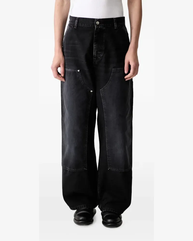 Carhartt WIP panelled cargo trousers - Schwarz Schwarz