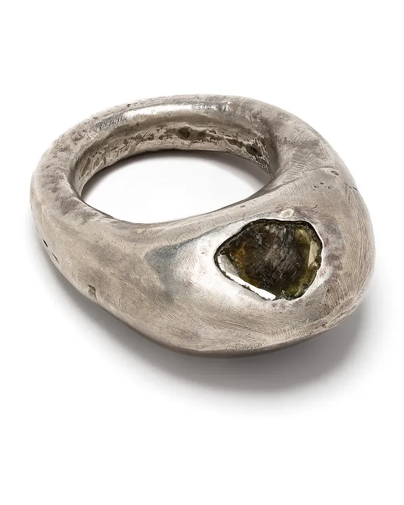Parts Of Four Tall Mountain' Ring - Metallic Metallic