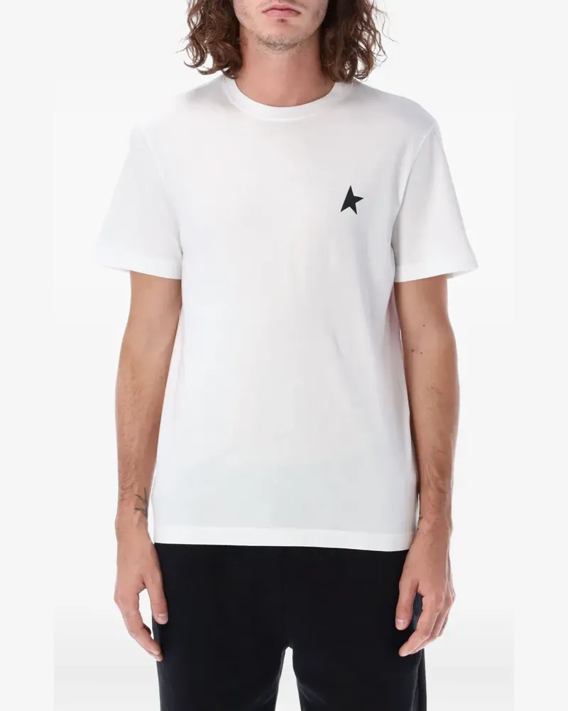 Golden Goose T-Shirt mit Stern-Print - Weiß Weiß
