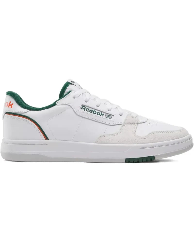Reebok Phase Court "White/Dark Green" Sneakers - Weiß Weiß