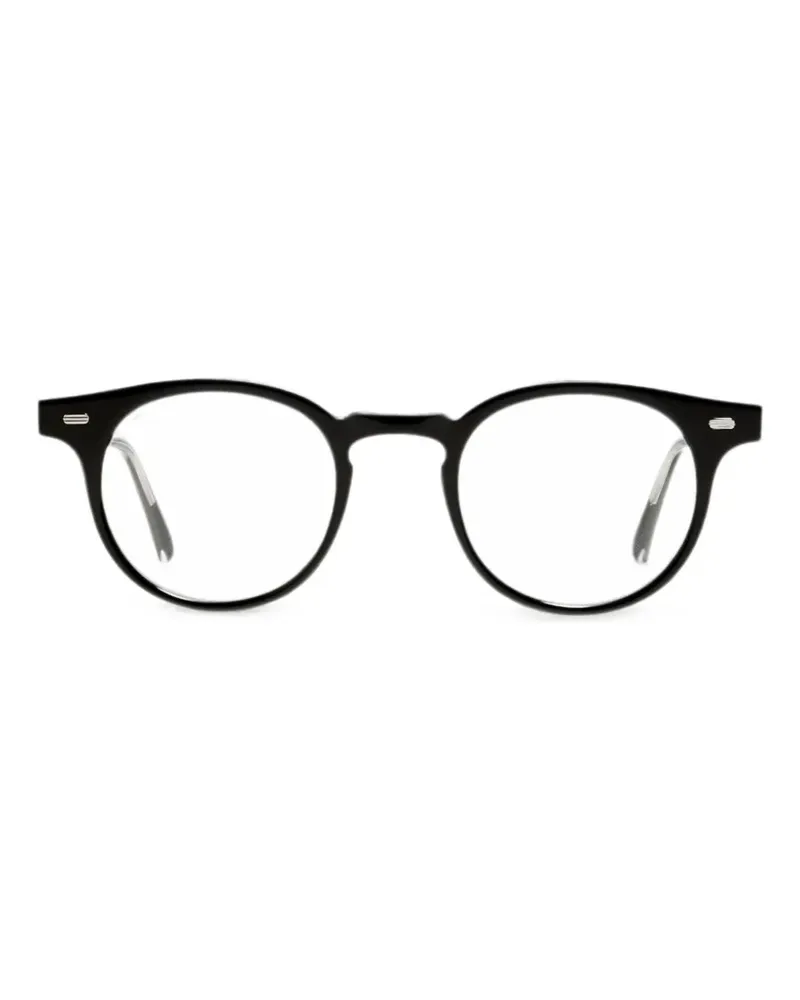 Gentle Monster Milan round-frame glasses - Schwarz Schwarz