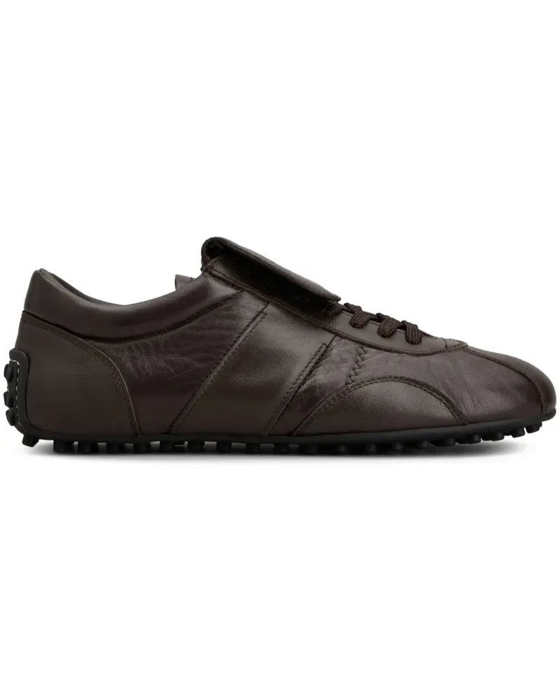 TOD'S Sneakers aus Leder - Braun Braun
