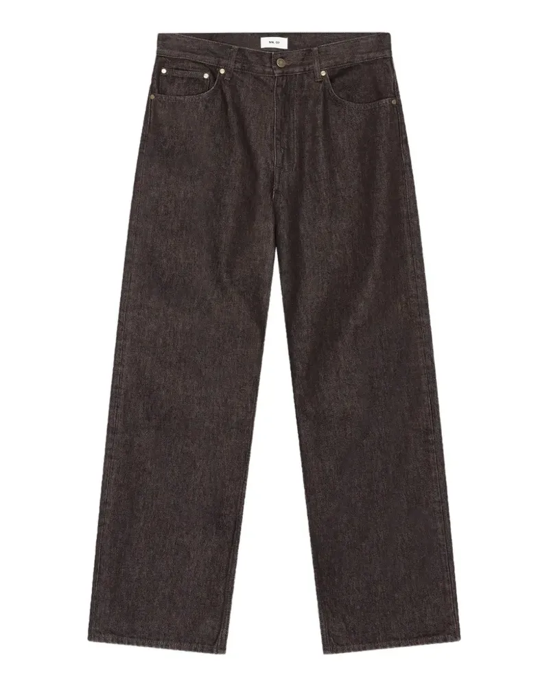 NN 07 Ross Straight-Leg-Jeans - Braun Braun