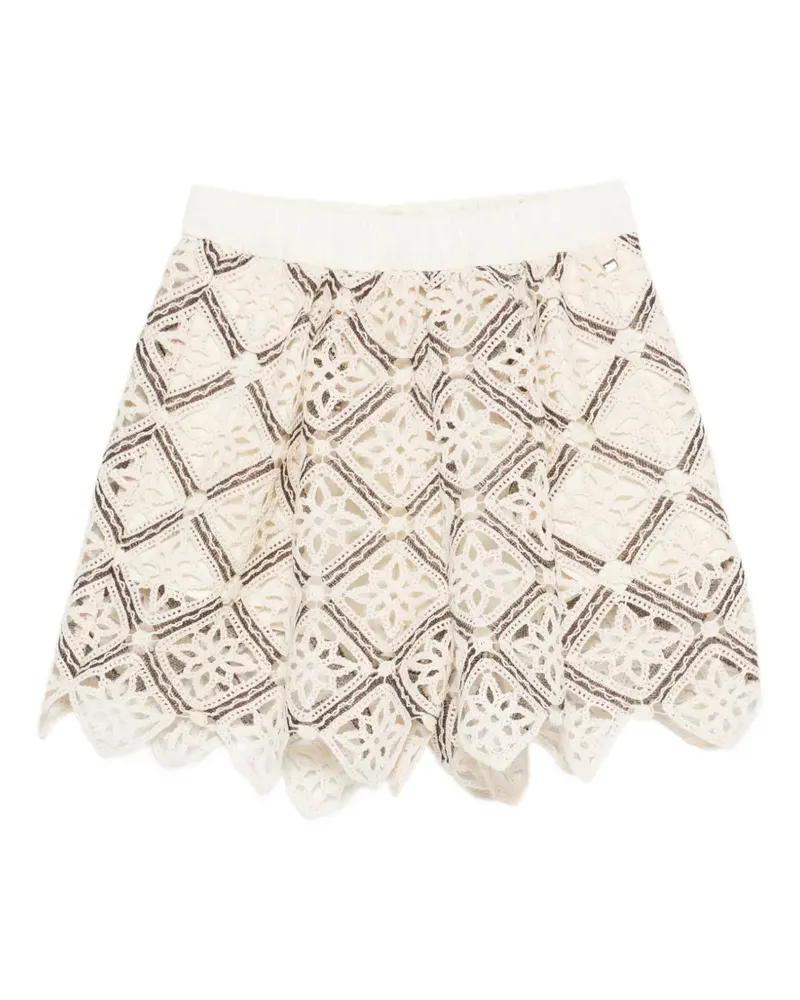 Herno Shorts mit Stretchbund - Nude Nude