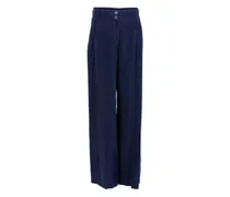 Opal Hose mit Falten - Blau