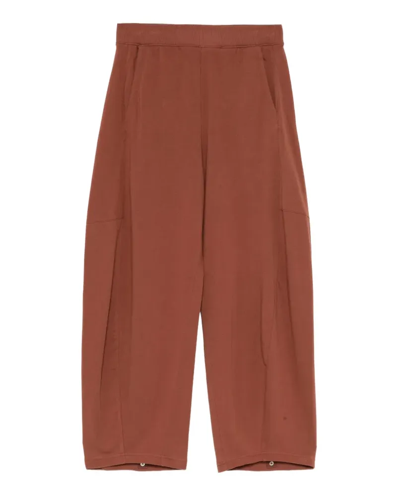 tibi Jogginghose mit weitem Bein - Braun Braun