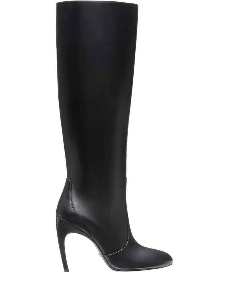 Stuart Weitzman 100mm Luxecurve boots - Schwarz Schwarz