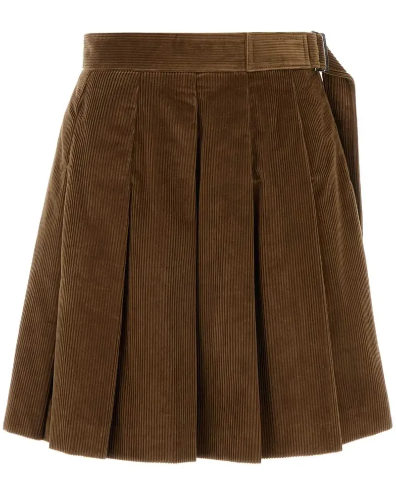 Max Mara Zucca Minirock - Braun Braun