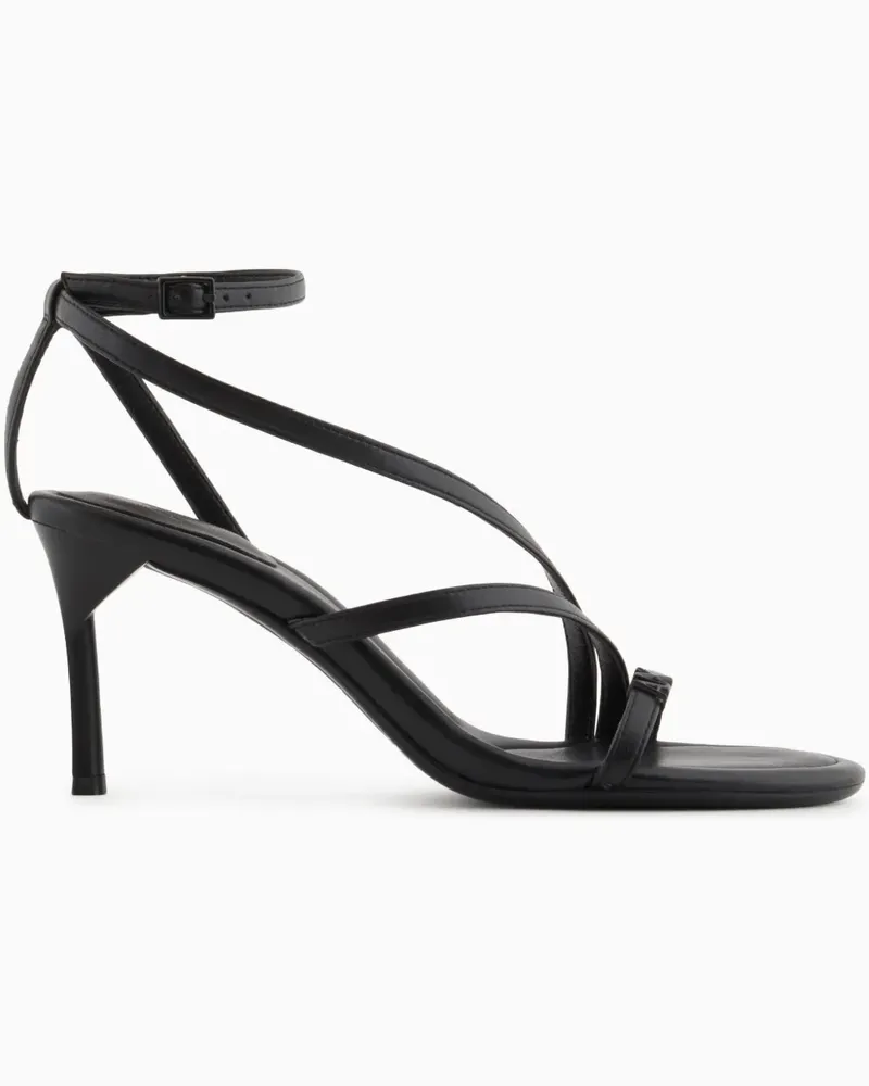 Armani Exchange Sandalen mit mehreren Riemen - Schwarz Schwarz