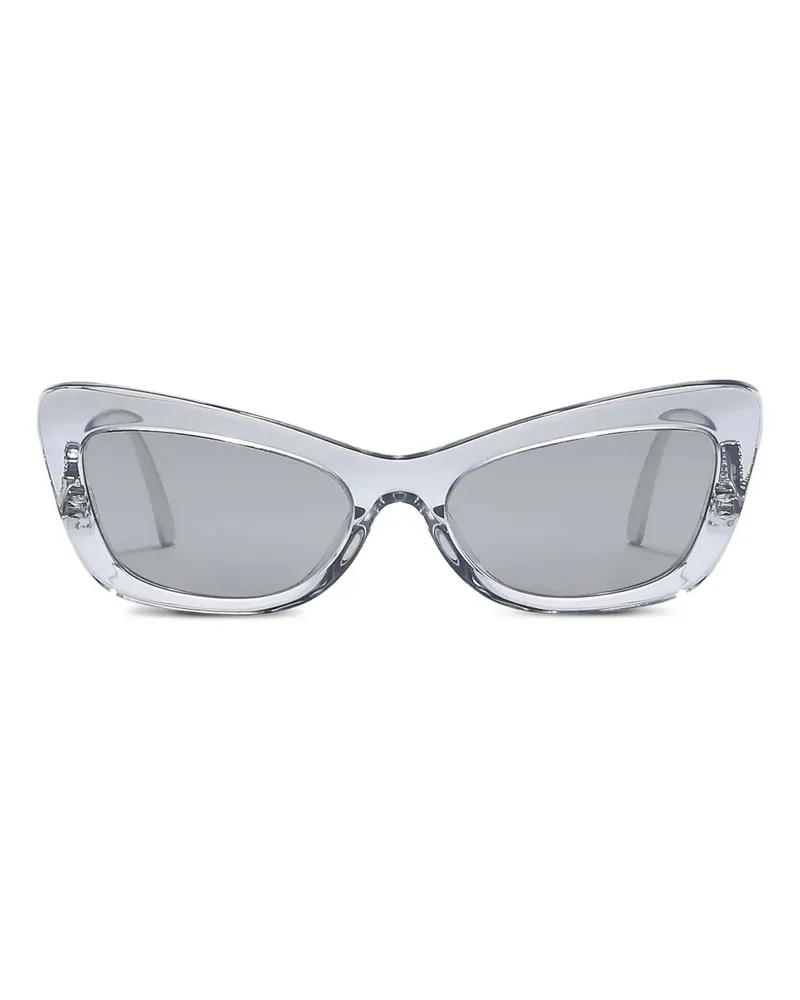 Dolce & Gabbana Sonnenbrille mit Cat-Eye-Gestell - Grau Grau
