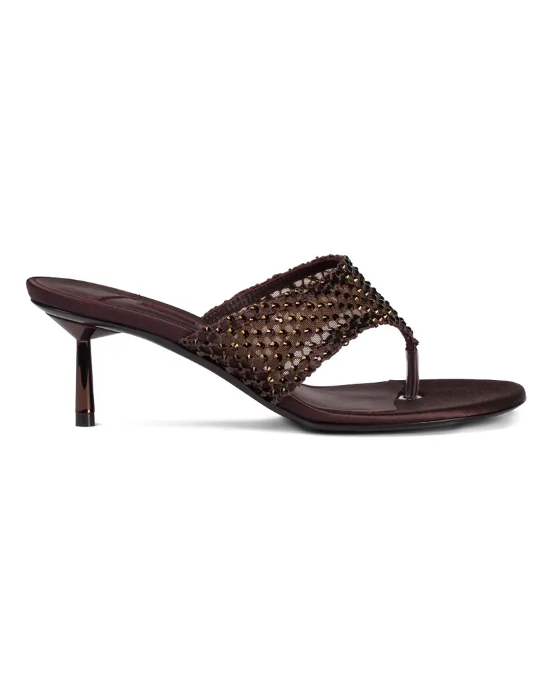 Le Silla Gilda Mules 60mm - Braun Braun