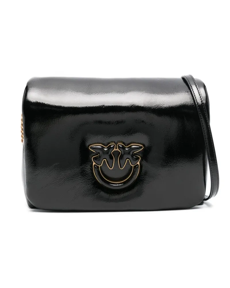Pinko Klassische Love Classic Puff Umhängetasche - Schwarz Schwarz