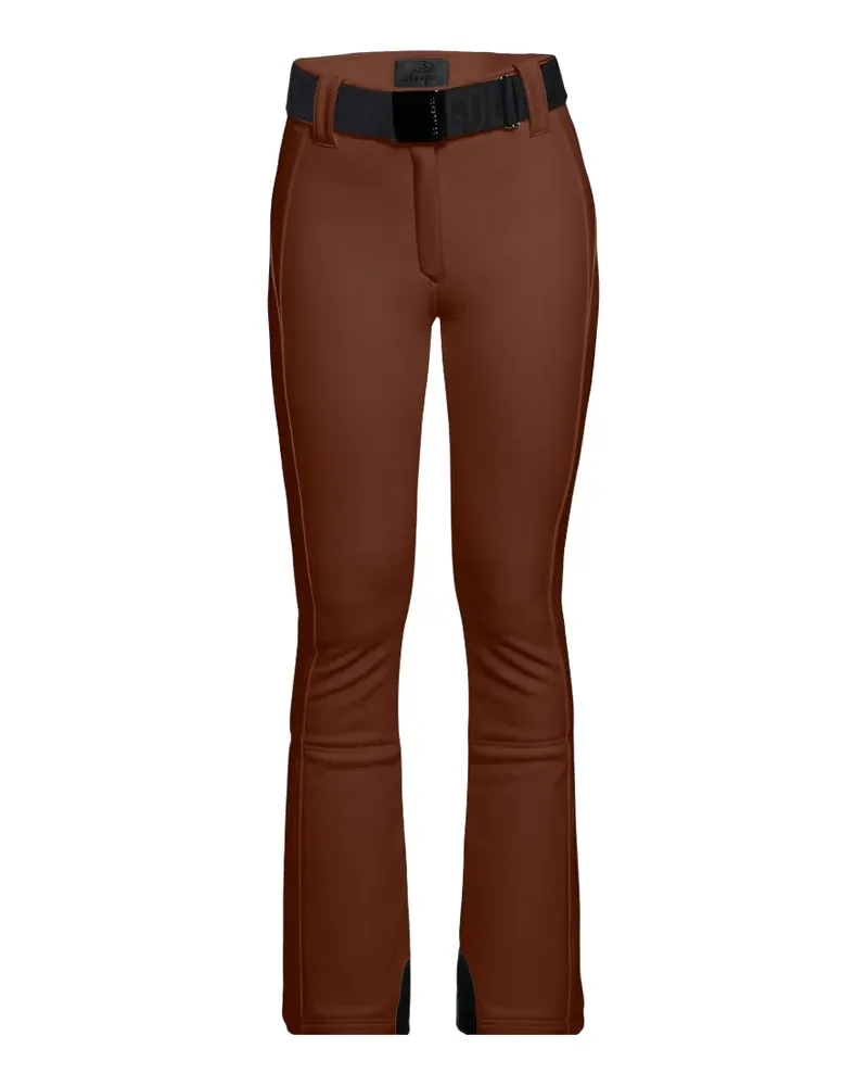 GOLDBERGH belted zip-cuff ski pants - Braun Braun
